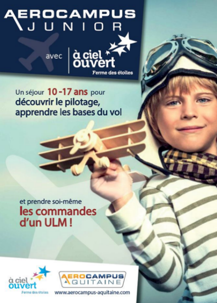 AEROCAMPUS Junior - affiche