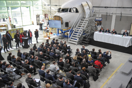 AEROCAMPUS AQUITAINE Assemblée Générale Et Inauguration Pôle Aéronautique 14-11-17