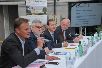 AEROCAMPUS AQUITAINE Assemblée Générale Et Inauguration Pôle Aéronautique 14-11-17