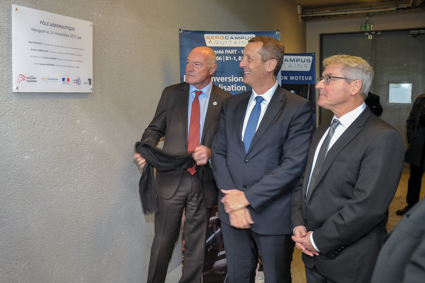 AEROCAMPUS AQUITAINE Assemblée Générale Et Inauguration Pôle Aéronautique 14-11-17