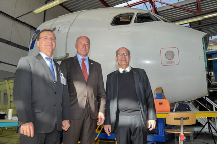 AEROCAMPUS AQUITAINE Assemblée Générale Et Inauguration Pôle Aéronautique 14-11-17