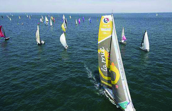 Arnaud Boissières Au Départ De L’ArMen Race