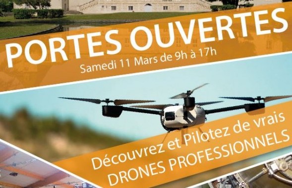 Des DRONES Aux Portes Ouvertes !