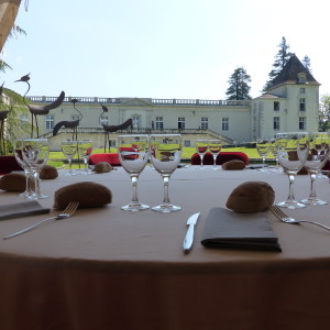 Vue Sur Le Château Et Son Parc