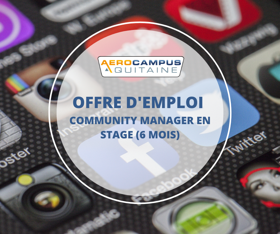 COMMUNITY MANAGER EN STAGE (6 MOIS)